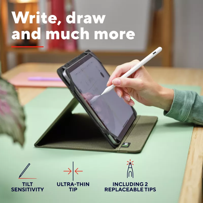 Στυλό Stylus Trust Kyna 13 g λευκό συμβατότητα με tablet