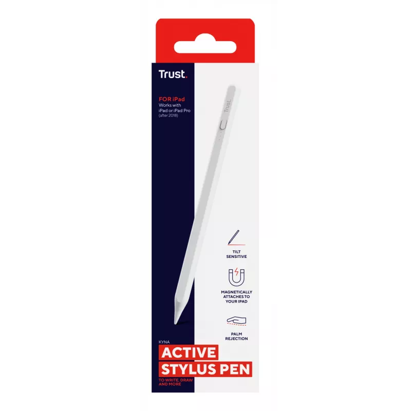 Στυλό Stylus Trust Kyna 13 g λευκό συμβατότητα με tablet