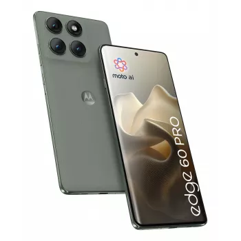 Motorola edge 60 pro 16,9 cm (6,67 ίντσες) Dual SIM Android 15 5G USB Type-C 12 GB 512 GB 6000 mAh γκρι