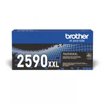 Κασέτα τόνερ Brother TN-2590XXL Original μαύρο, συσκευασία 1 τεμ., περίπου 5000 σελίδες
