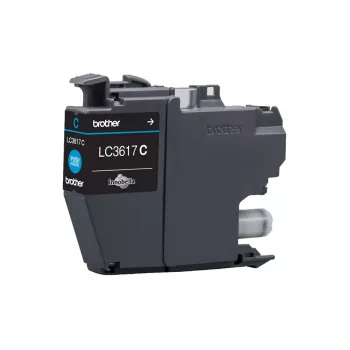 Δοχείο μελανιού Brother LC-3617C κυανό, Original, τυπική χωρητικότητα, 550 σελίδες