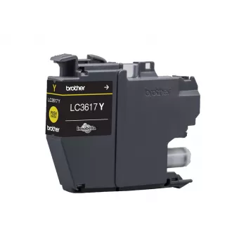 Δοχείο μελανιού Inkjet κίτρινο Brother LC-3617Y, Original, τυπική απόδοση, 550 σελίδες