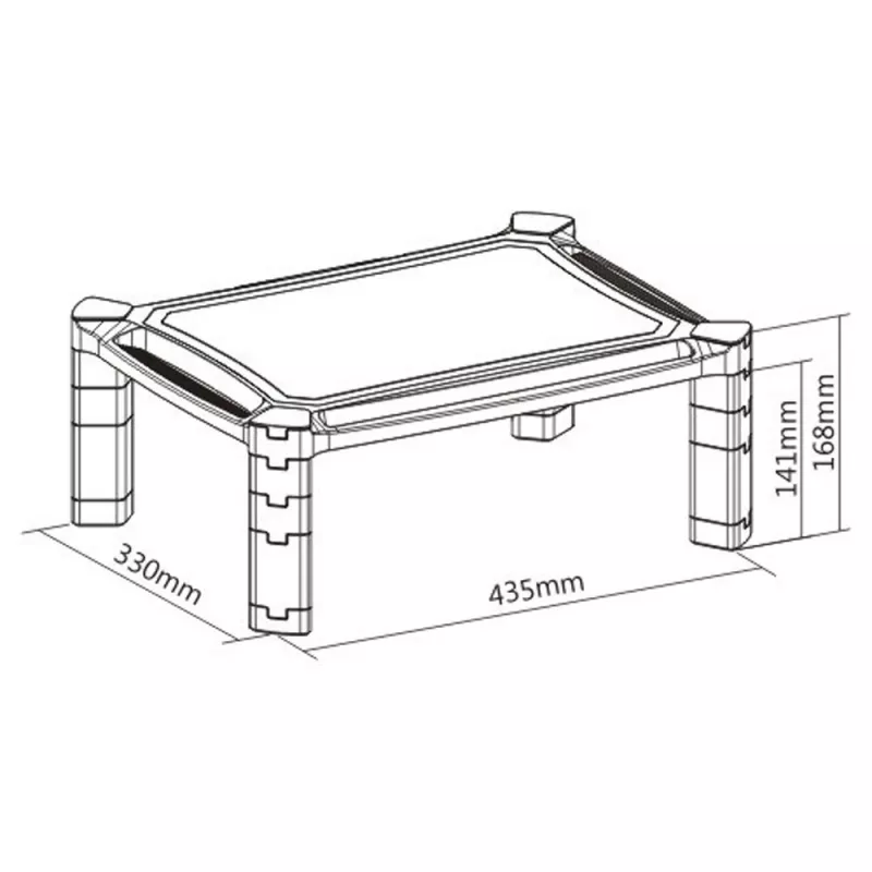 Techly ρυθμιζόμενη βάση Smart Stand ICA-MS 401