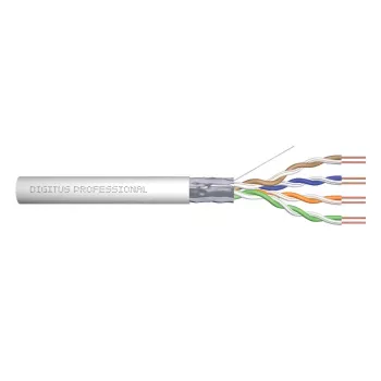 Καλώδιο εγκατάστασης DIGITUS - Cat 5e - F/UTP - AWG 24/1 - 305 m - Γκρι