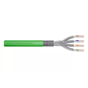 Καλώδιο εγκατάστασης DIGITUS - Cat 8.2 - S/FTP - AWG 22/1 - 500m - κίτρινο