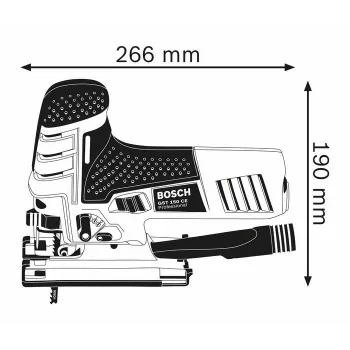 Bosch 0 601 512 000 Σέγα 780 W 2,6 kg