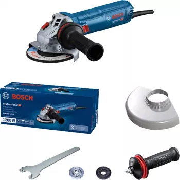 Bosch GWS 12-125 S Professional γωνιακός τροχός 06013A6020, 125 mm, 1200 W, μπλε