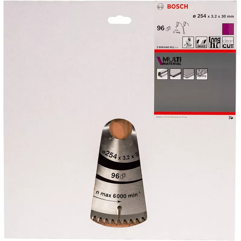 Δίσκοι δισκοπρίονου Bosch 2608640451