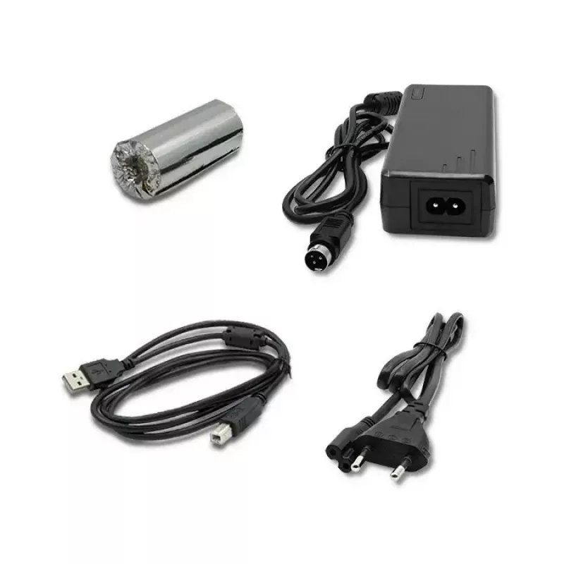 Θερμικός εκτυπωτής QOLTEC 50256 με θύρα USB – συμπαγής εκτυπωτής POS