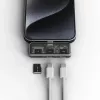Dock laptop Satechi ST-HXRSDM — USB 3.2 Gen 2 Type-C Docking με 100W PD, αναγνώστης MicroSD, γκρι