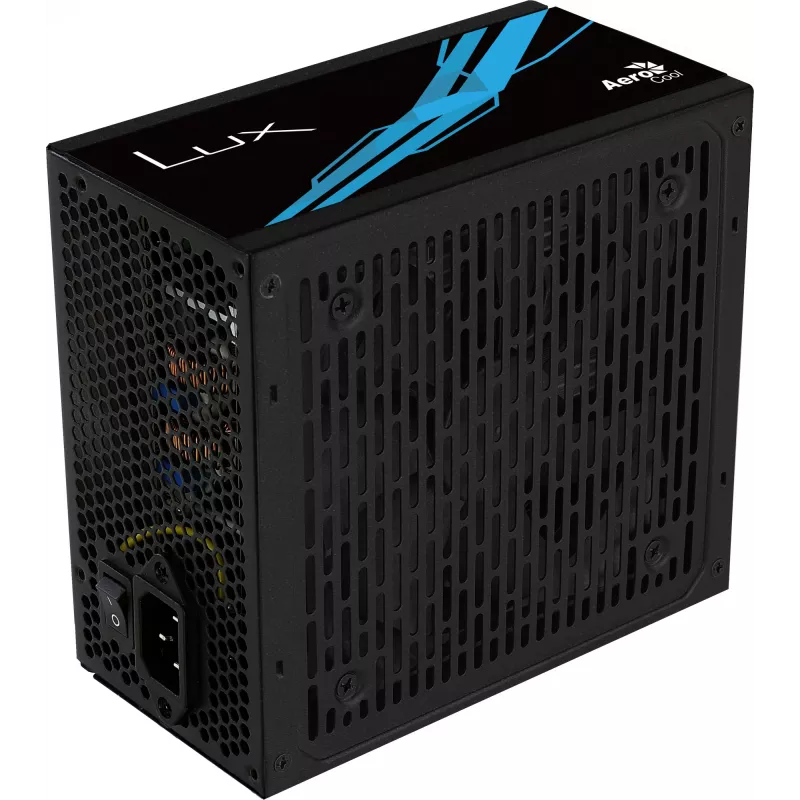 Aerocool LUX850 τροφοδοτικό PC 850W 80 Plus Bronze 230V 88% απόδοση μαύρο