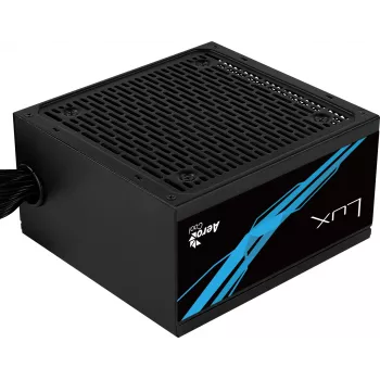 Aerocool LUX850 τροφοδοτικό PC 850W 80 Plus Bronze 230V 88% απόδοση μαύρο