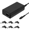 Akyga AK-NU-12 universal τροφοδοτικό notebook 65 W, 18,5–20 V, 6 εναλλασσόμενα βύσματα, μαύρο
