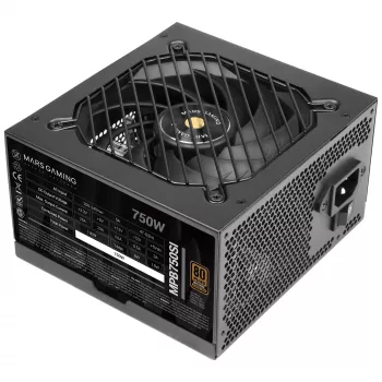 Mars Gaming MPB750SI τροφοδοτικό 750 W 24-Pin ATX ATX μαύρο
