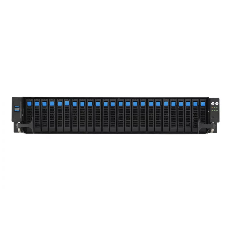 ASUS RS521A-E12-RS24U Socket SP5 Rack (2U) μαύρο, ασημί