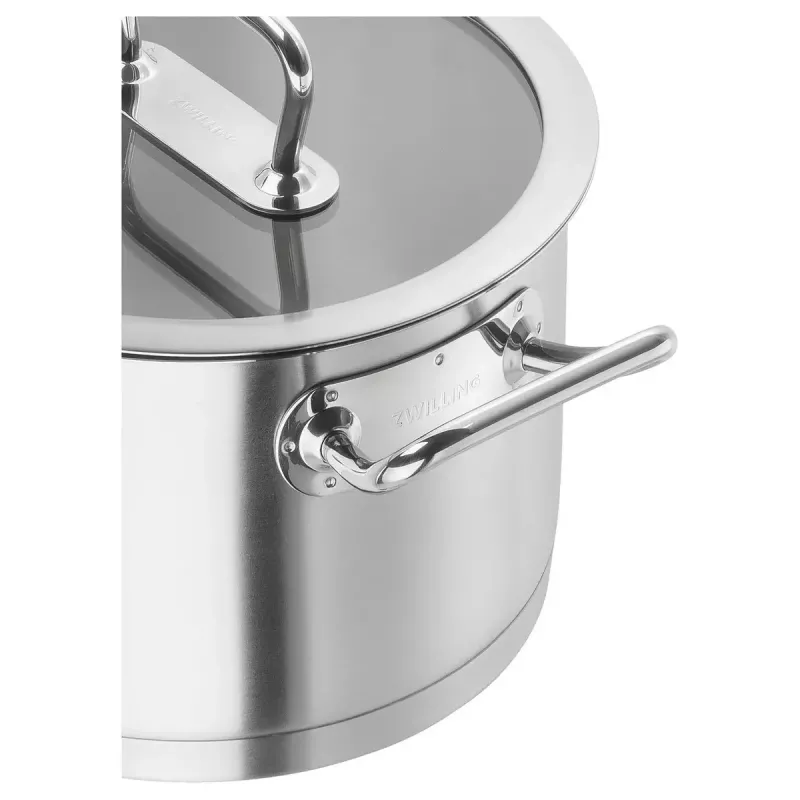 Στρογγυλή κατσαρόλα ZWILLING Pro 6,2 l Ασημί 24 cm