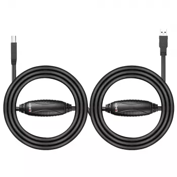 Καλώδιο USB Lindy 10m ενεργό καλώδιο USB 3.0
