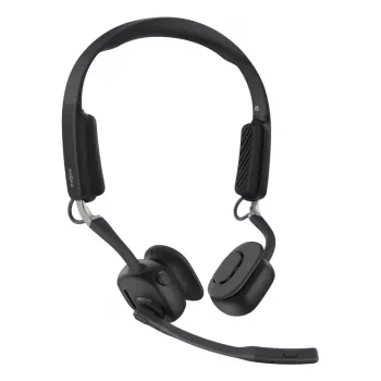 SHOKZ OpenMeet UC Ασύρματο Bluetooth Ακουστικό Οστικής Αγωγής για Τηλεδιάσκεψη με προσαρμογέα USB-A