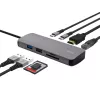 USB Type-C Hub TRUST 25672 — HDMI, RJ-45, USB 3.2 Gen 1 Type-A/Type-C, SD/MicroSD, γκρι