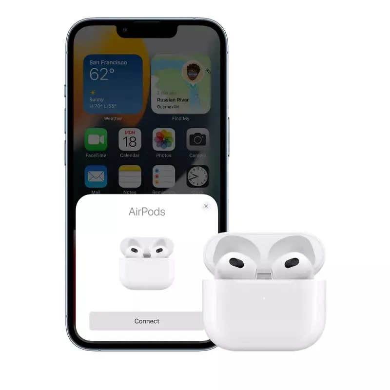 Ακουστικά Apple AirPods 3. Generation με θήκη φόρτισης Lightning