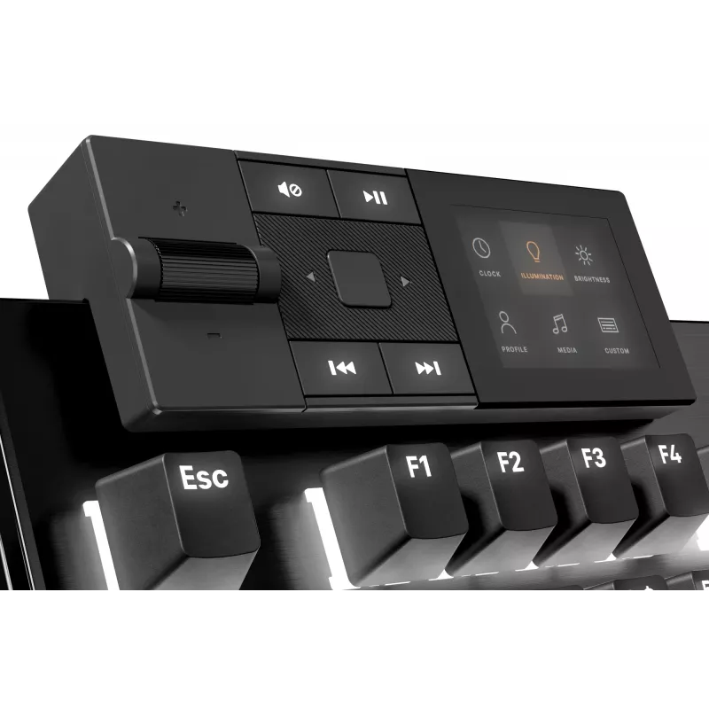 be quiet Dark Mount Silent Linear US ANSI πληκτρολόγιο Gaming USB QWERTY US Αγγλικά μαύρο