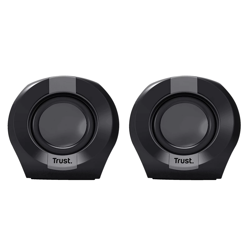 Trust Polo σετ ηχείων 4 W Universal μαύρο 2.0 κανάλια 1-Wege