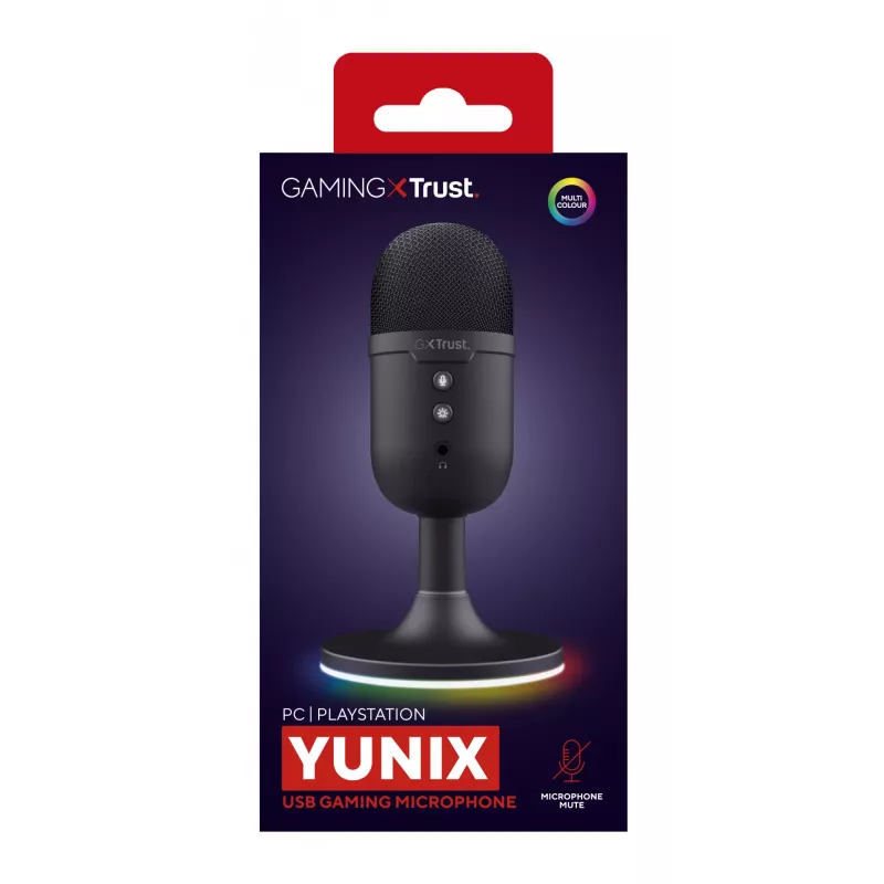 Trust GXT 234P Yunix μαύρο επιτραπέζιο μικρόφωνο