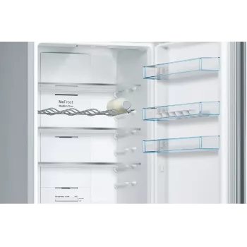 Ψυγειοκαταψύκτης Bosch Serie 4 KGN39VIEB ελεύθερος 368 L, ενεργειακή κλάση E, ανοξείδωτος, NoFrost, κατάψυξη κάτω