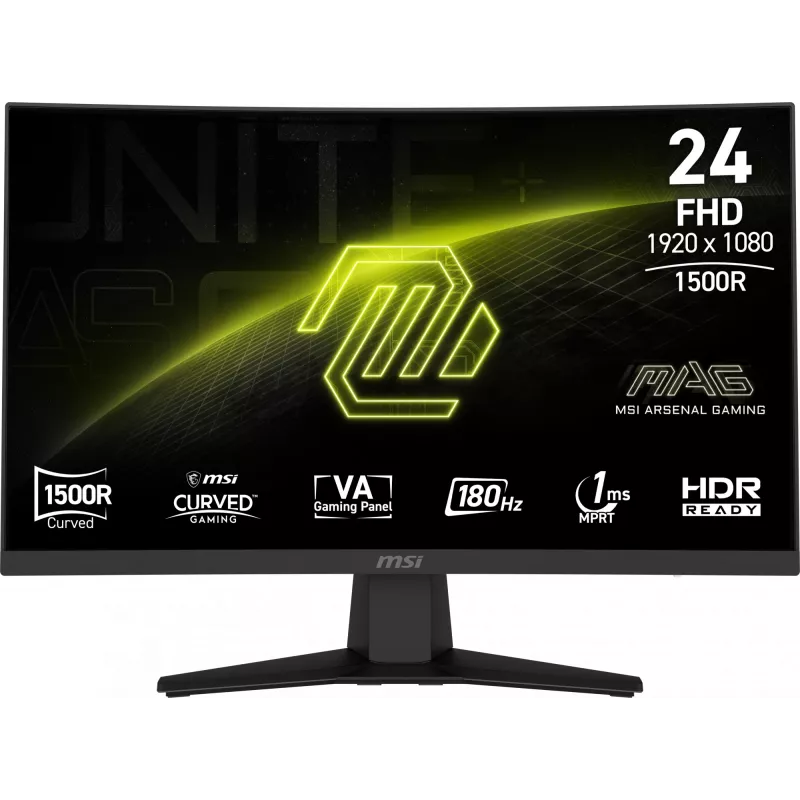 Οθόνη υπολογιστή MSI MAG 244C 59,9 cm (23,6 inch) 1920 x 1080 Pixel Full HD LCD μαύρη