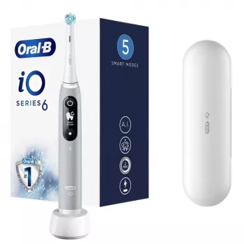 Oral-B iO ηλεκτρική οδοντόβουρτσα περιστρεφόμενη οδοντόβουρτσα γκρι