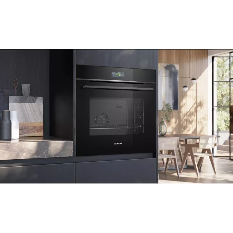 Siemens iQ700 HB734G1B1 Φούρνος 71 L 3600 W μαύρο