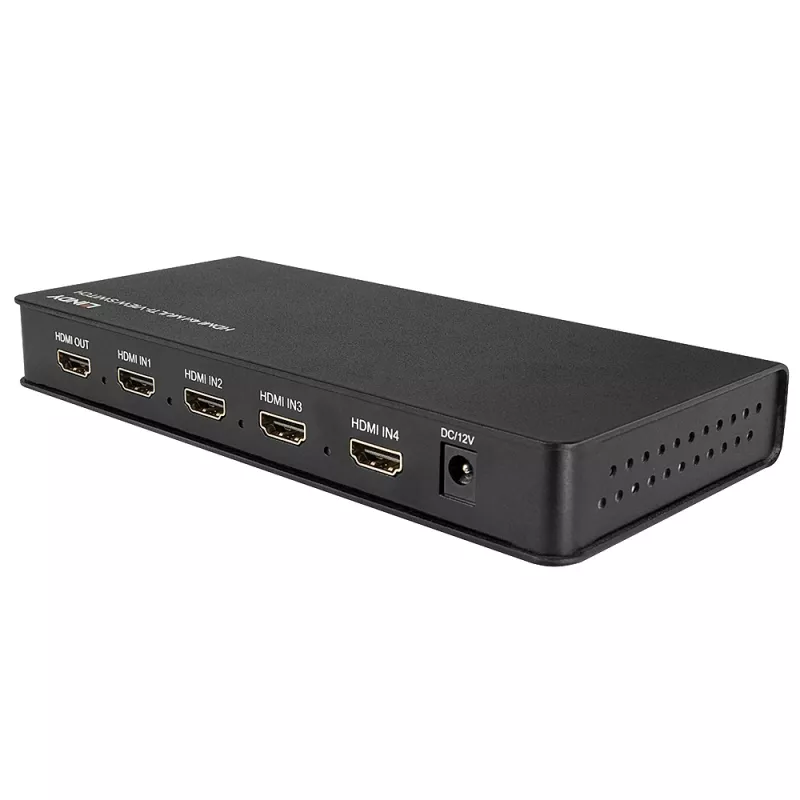 Διακόπτης HDMI Lindy HDMI 4 Port Multi-View Switch