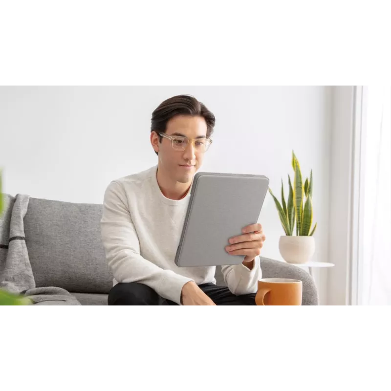 LOGITECH Combo Touch - Sand για iPad Pro 12,9 ίντσες (5η γενιά) - US International QWERTY