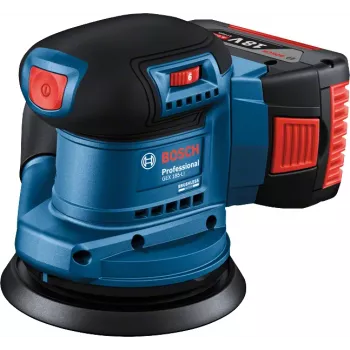 Bosch GEX 185-LI Professional εκκεντρικός λειαντήρας 10000 OPM μπλε