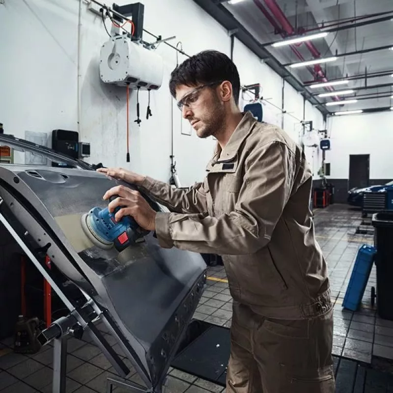 Bosch GEX 185-LI Professional εκκεντρικός λειαντήρας 10000 OPM μπλε
