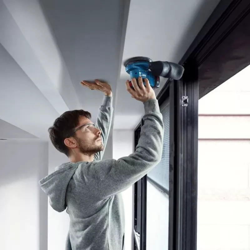 Bosch GEX 185-LI Professional εκκεντρικός λειαντήρας 10000 OPM μπλε