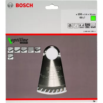Δίσκοι δισκοπρίονου Bosch Optiline Wood 2608641188