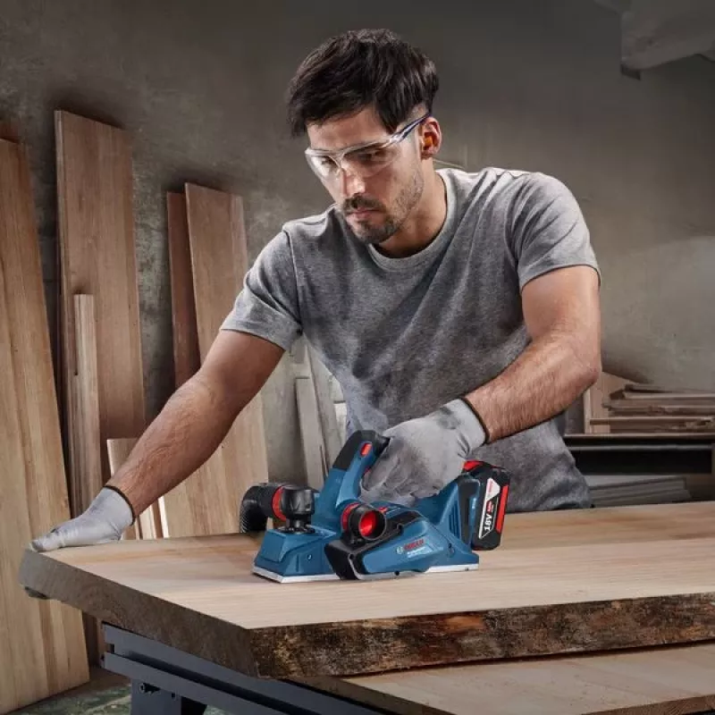 Bosch GHO 185-LI μαύρο, μπλε 14000 RPM