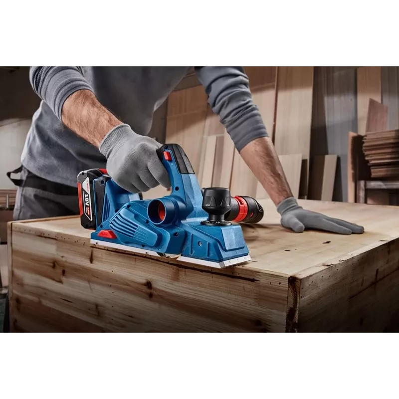 Bosch GHO 185-LI μαύρο, μπλε 14000 RPM