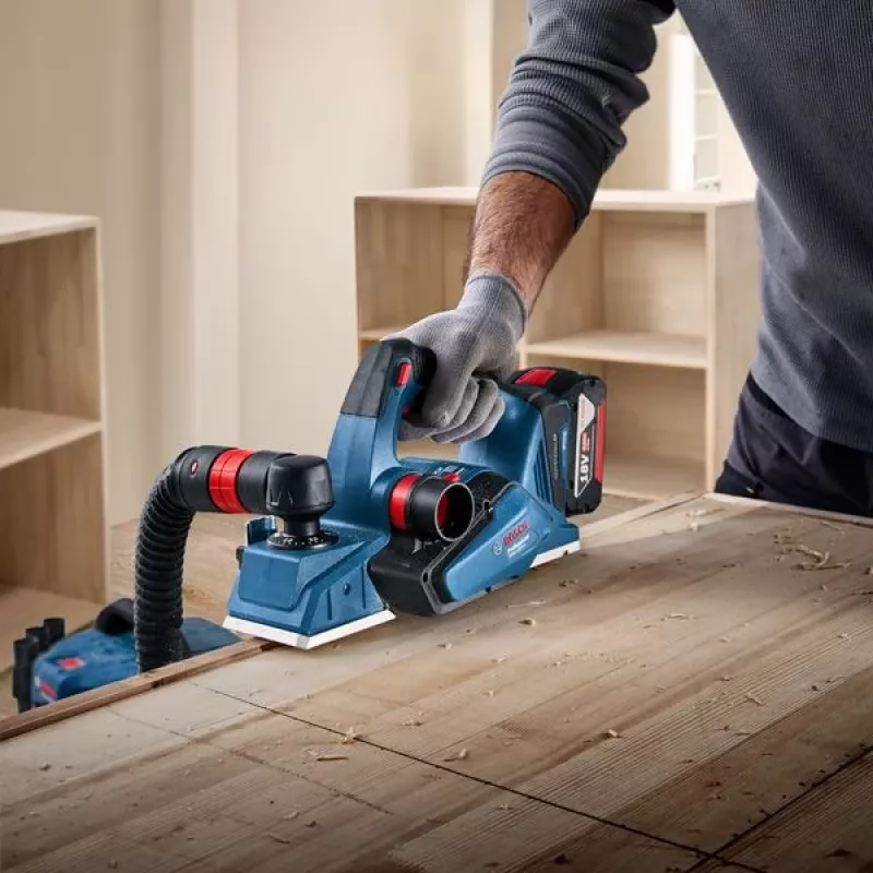 Bosch GHO 185-LI μαύρο, μπλε 14000 RPM