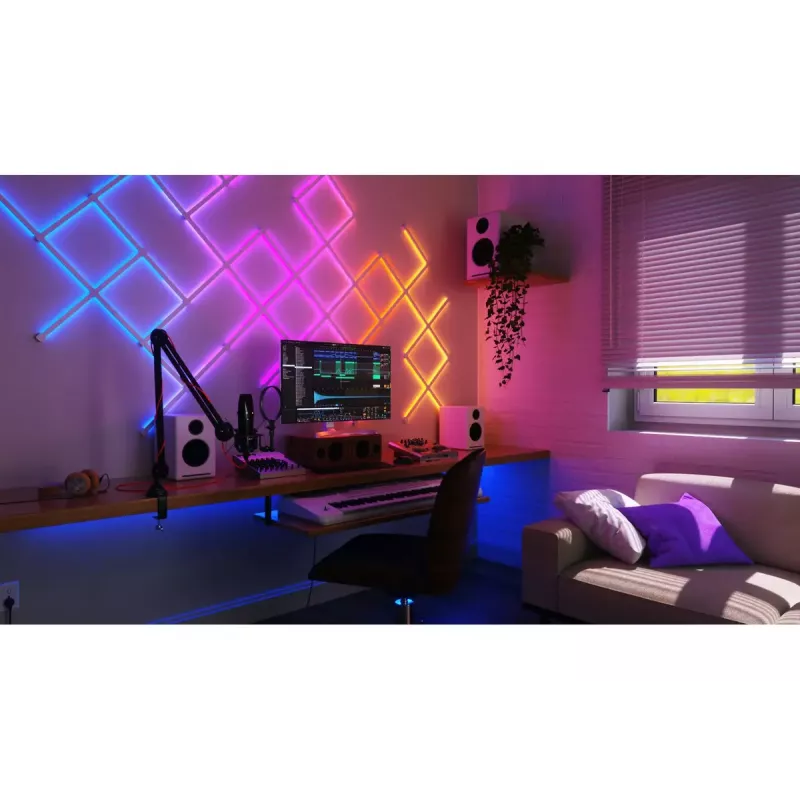 Nanoleaf Lines Squared Expansion Pack NL59E00-3SN00, 90 μοιρών, 3 τεμ.