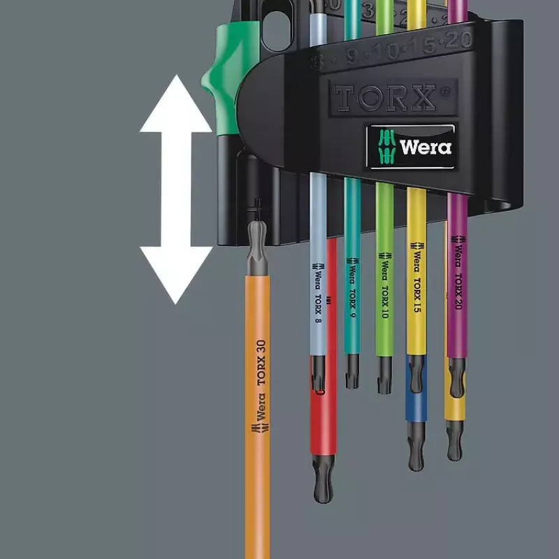 Κλειδιά L-TORX Wera 967/9 TX BO