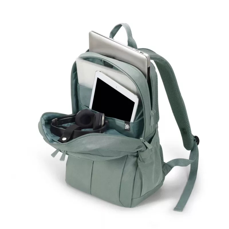 DICOTA Eco Backpack Scale - Σακίδιο notebook 13-15,6 ιντσών - Γκρι / 600d ανακυκλωμένο PET