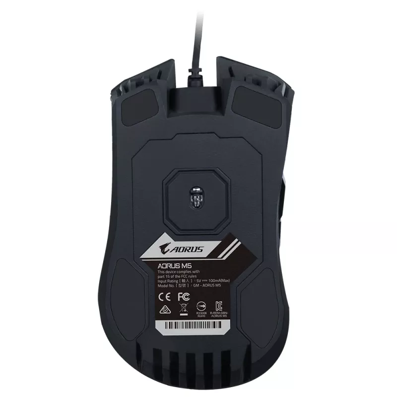GIGABYTE AORUS M5 Ασύρματο Ποντίκι Gaming Δεξίχειρο USB Type-A Οπτικό 16000 DPI