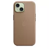 Apple FineWoven Case με MagSafe iPhone 15 Taupe