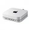 Satechi βάση και hub αλουμινίου USB Type-C για Apple Mac mini (ασημί)