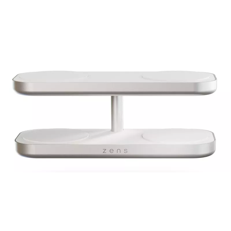 ZENS Quattro Wireless Charger Pro 4 λευκό