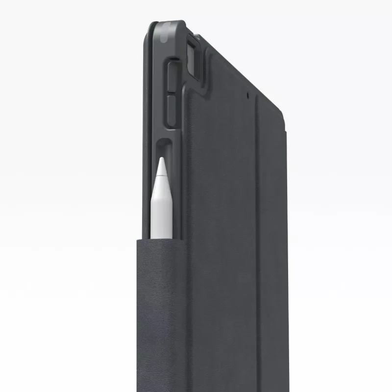 ZAGG Pro Keys ασύρματη θήκη με πληκτρολόγιο για iPad 10,9 (10ης γενιάς) / iPad 11 (A16) με υποδοχή για Apple Pencil, διάταξη UK, μαύρη/γκρι