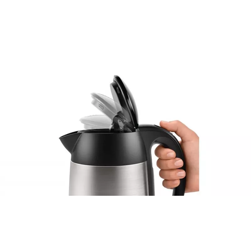 Bosch TWK3P420 βραστήρας 1,7 l 2400 W μαύρο, ανοξείδωτο χάλυβα
