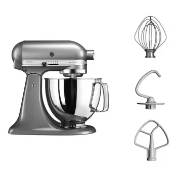 KitchenAid 5KSM125ECU μίξερ βάσης 300 W ασημί